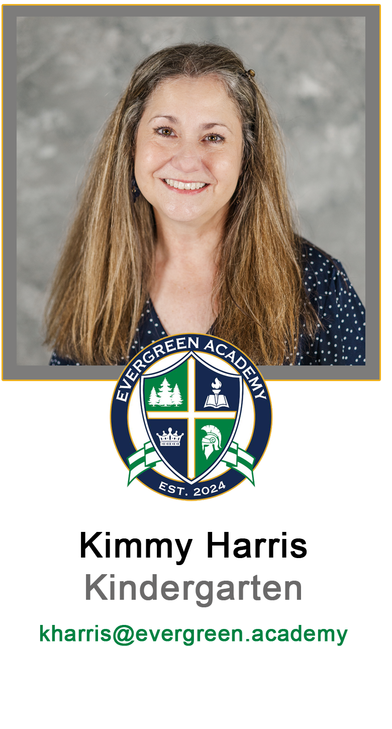 Kimmy Harris, Kindergarten Teacher