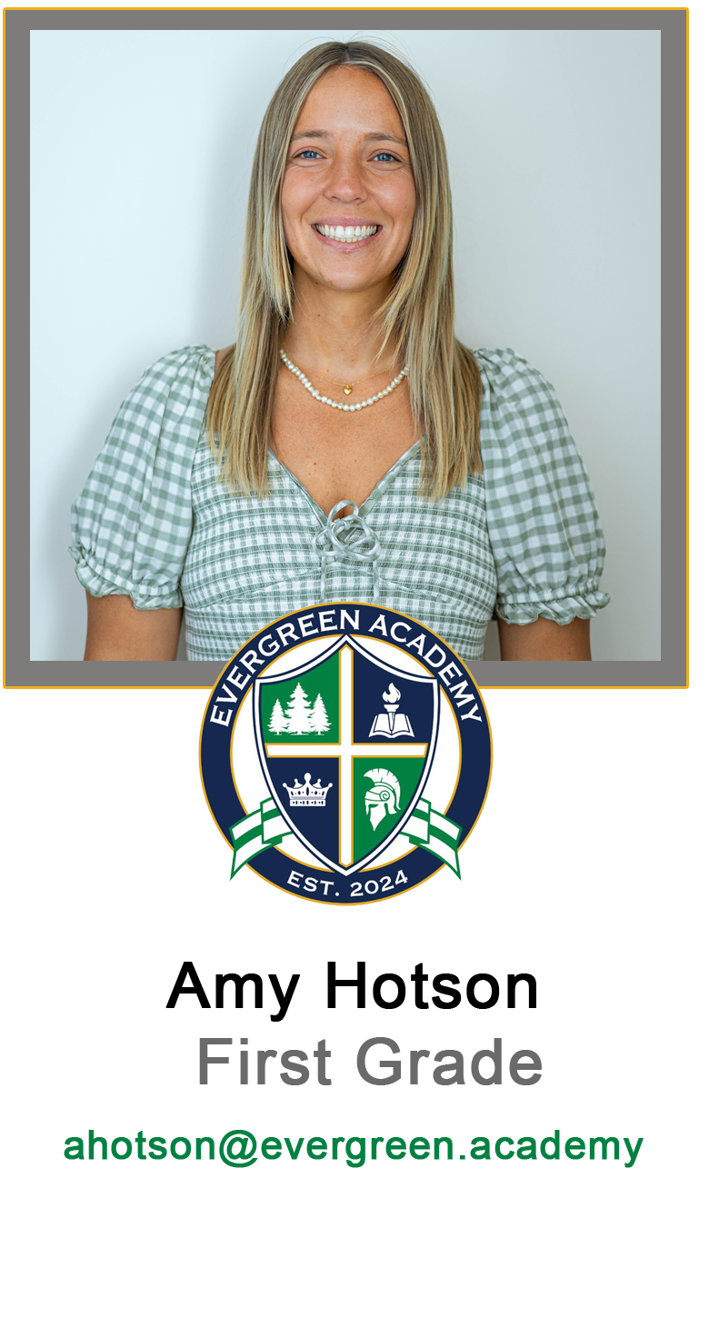 Amy Hotson, First Grade