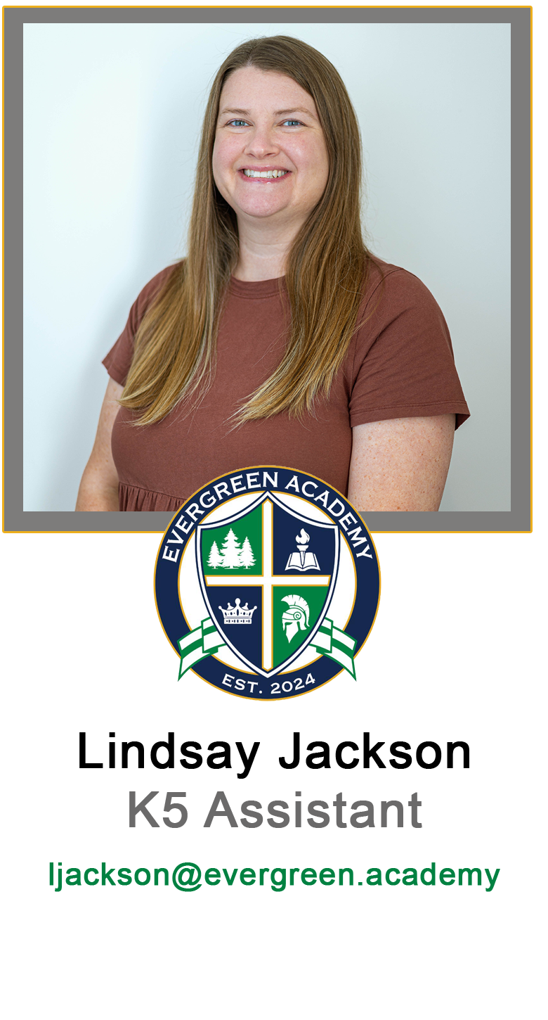 Lindsay Jackson, K5 Assistant