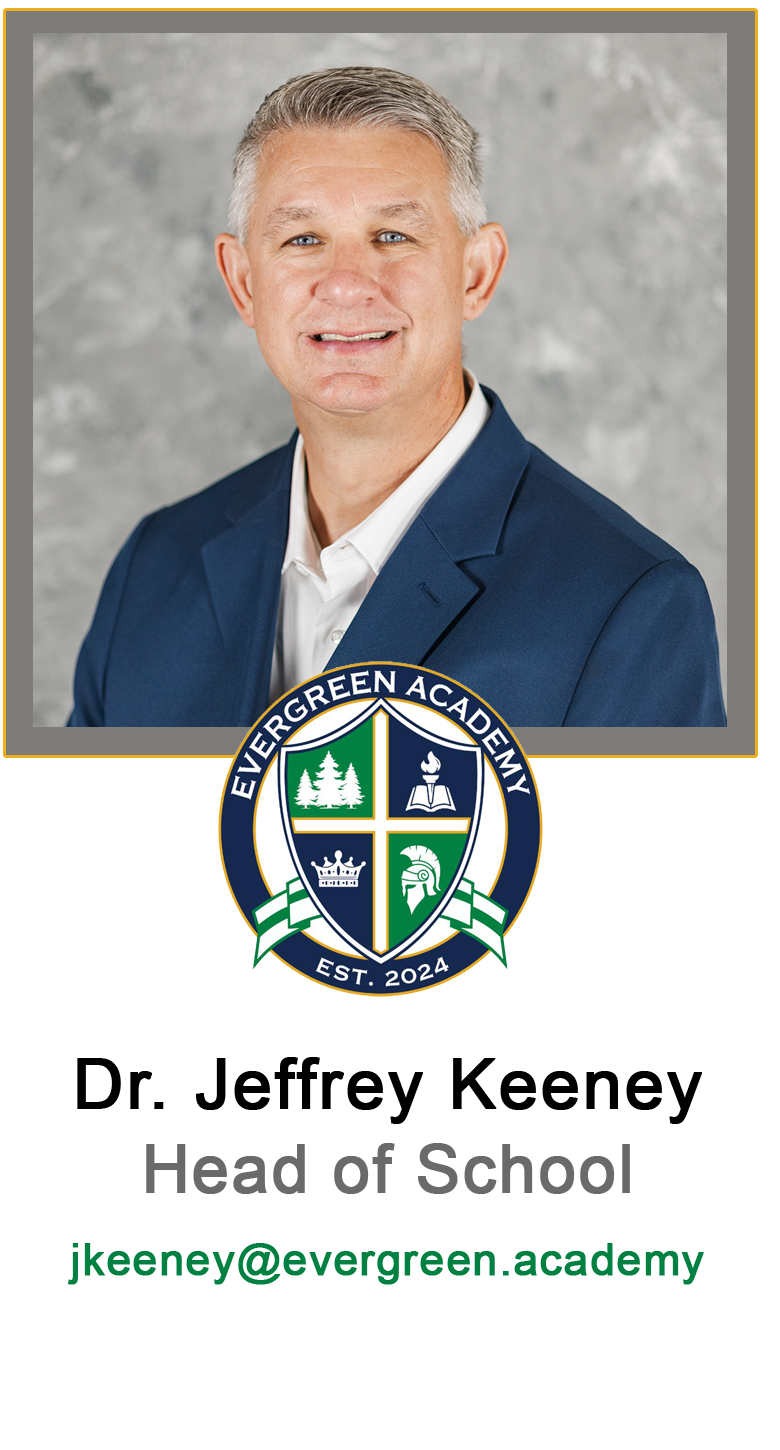 Dr. Jeffrey Keeney, Head of School