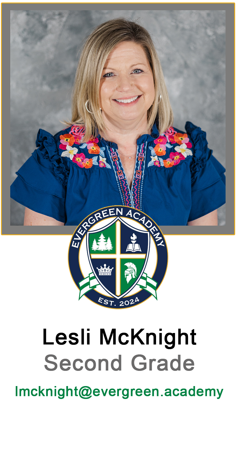 Lesli McKnight, Second Grade Teacher